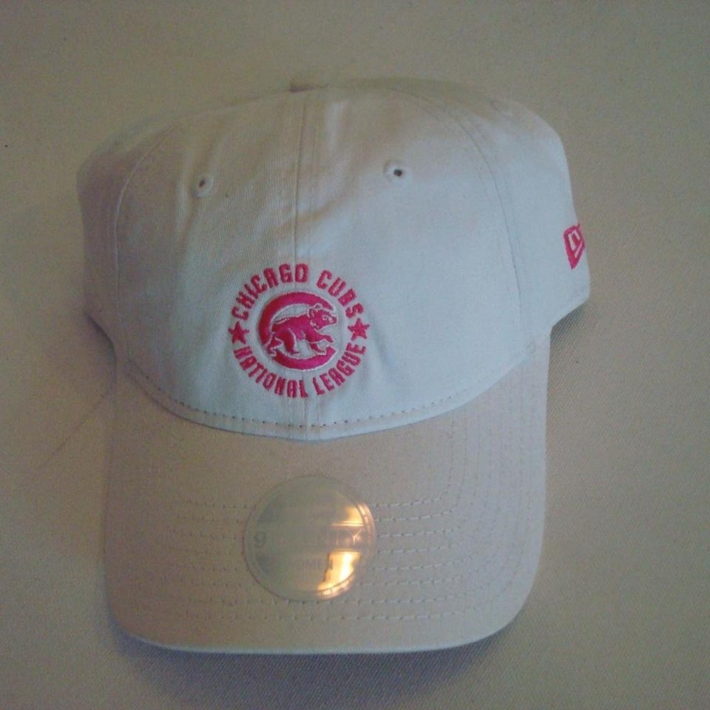 CHICAGO CUBS WOMENS NEW ERA HAT CAP VINTAGE Y2K 00S J1‎